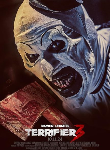 (2024) Terrifier 3 | خوف انگیز 3